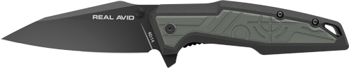 Real Avid RAV-1 Folding Knife with 3.25" Black Blade