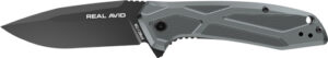 Real Avid RAV-2 3.25" Folding Knife - Black Oxide Blade