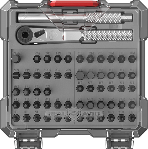 Real Avid X3 Gunsmithing Bit Set - 57 Pieces
