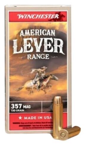 WINCHESTER AMERICAN LEVER - 357 MAG 130GR FMJ 50RD 10BX/CS