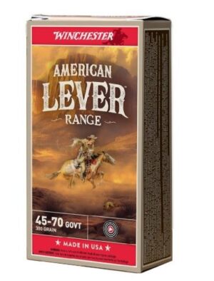 WINCHESTER AMERICAN LEVER - 45-70 GOVT 300GR JHP 20RD 10BX