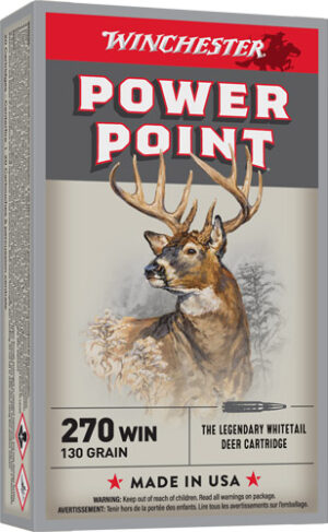 WINCHESTER SUPER-X 270 WIN - 130GR POWER POINT 20RD 10BX/CS