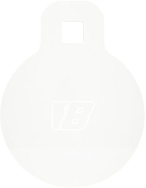 BASH TARGET AR500 GONG TARGET - ROUND 4"-3/8" THICK