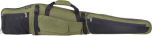 Bulldog Hunter Scoped Shotgun Case - Green/Black 52"