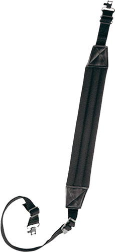 Bulldog Black Deluxe Padded Rifle Sling with Swivels