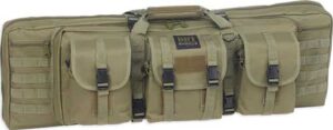 Bulldog Tactical Double Rifle Case 37" Green Nylon