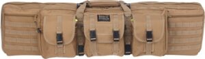 Bulldog Tactical Double Rifle Case 37" Tan Nylon