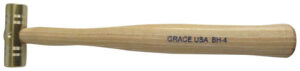 Grace USA 4 oz Brass Hammer for Gunsmithing
