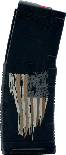 Black Rain AR15 30-Round Magazine .223/5.56 Tattered Flag