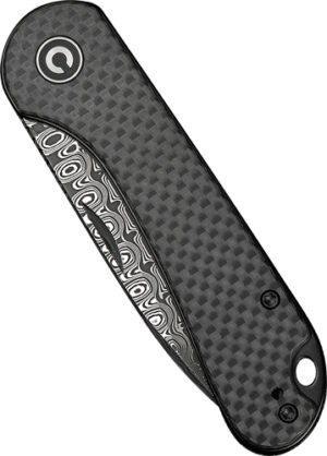 CIVIVI Elementum Slip Joint Knife 2.9" Damascus