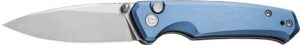 CIVIVI Altus Carbon Steel Pocket Knife - Blue Handle
