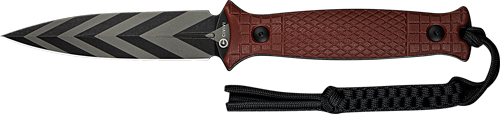 CIVIVI Perfrico Fixed Blade Knife, 4.5" Carbon Steel