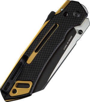 CIVIVI Buster FG 4.25" Pocket Knife - Black G10 Handle