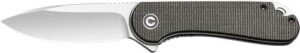 CIVIVI Elementum 2.96" D2 Pocket Knife - Green Micarta