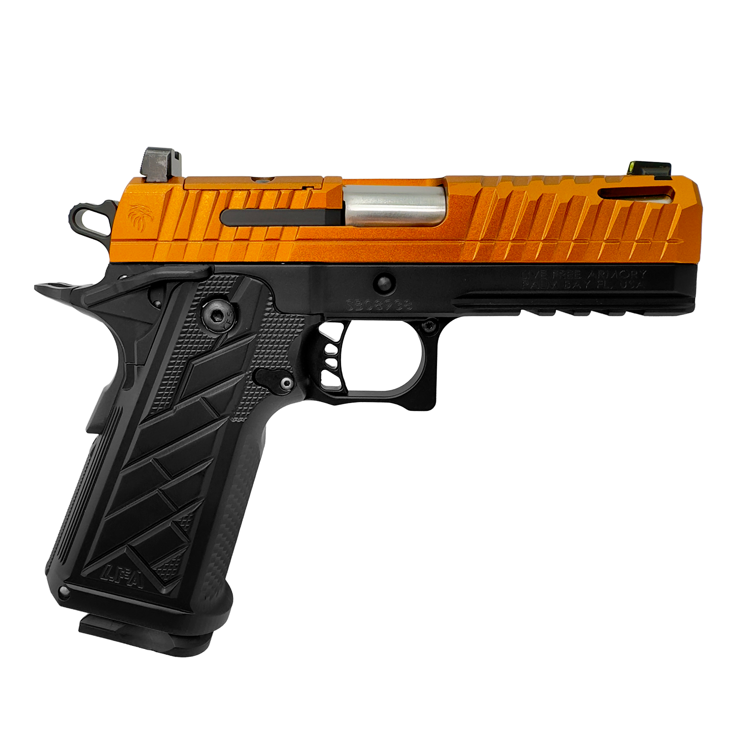 LFA Apollo 11 V2 9mm 1911 Pistol with Night Sights