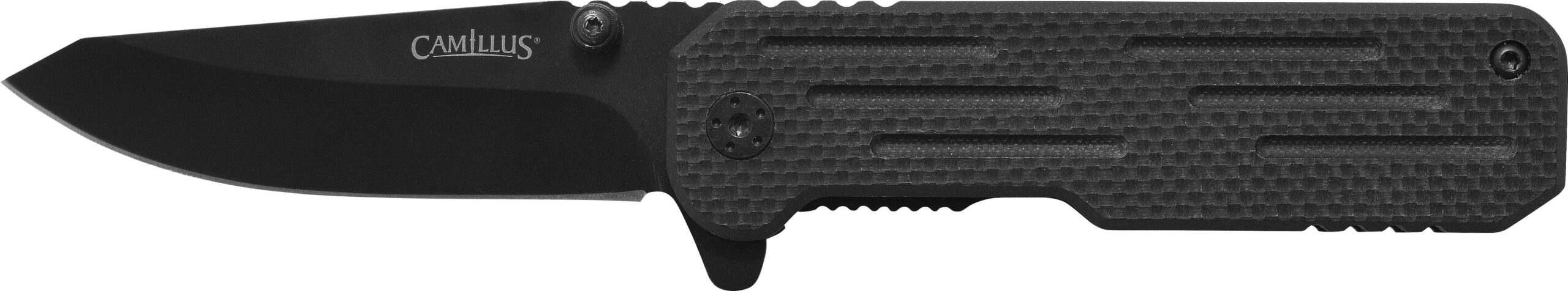 Camillus Black Folder Drop Point Pocket Knife