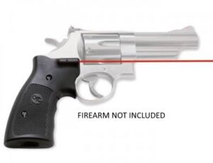 Crimson Trace LaserGrip for S&W Revolvers - Black Matte