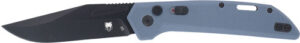 COBRATEC NAJA SIDE BUTTON AUTO - 3.5" D2 SLATE GREY