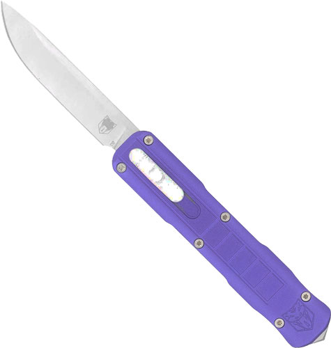 Cobratec Small Raptor OTF Purple Knife - 2.5" Blade
