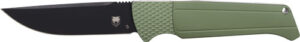 Cobratec Viper Auto Folding Knife - OD Green, D2 Blade