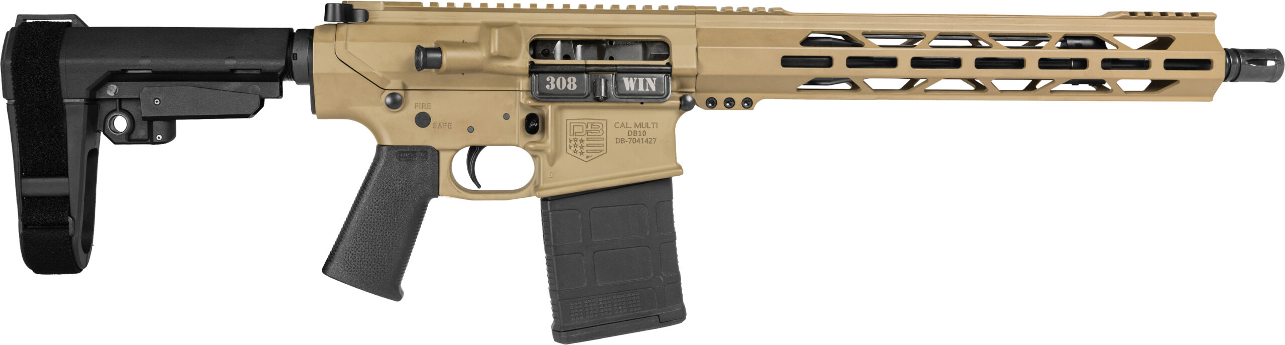 Diamondback DB10 .308 AR Pistol with 13.5" Barrel