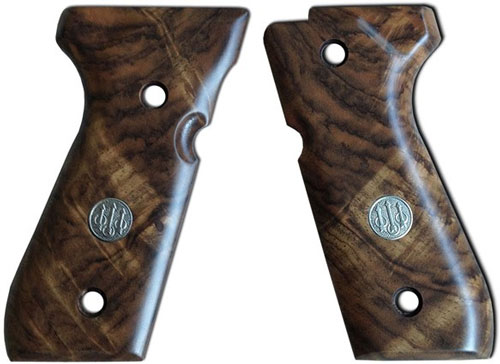 Beretta 92/96 Deluxe Walnut Grips - Grade 3 Checkered