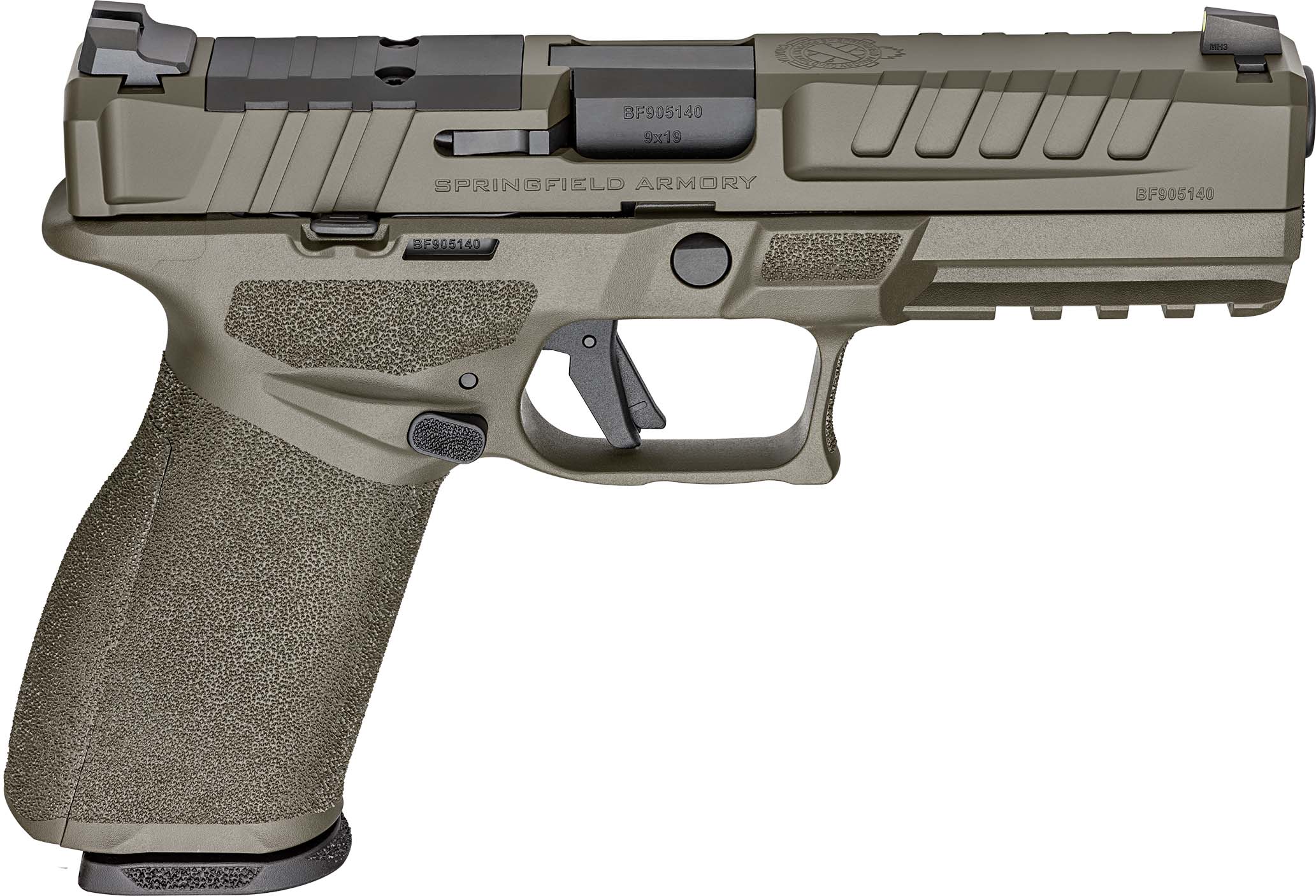 Springfield Echelon 9mm 4.5" OD Green Handgun