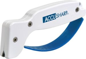 AccuSharp White Knife Sharpener for Fast Blade Maintenance