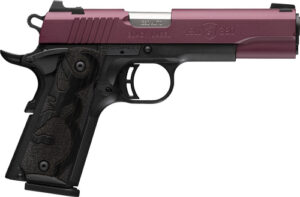 Browning 1911 Black Label .380 ACP Pistol - Black Cherry