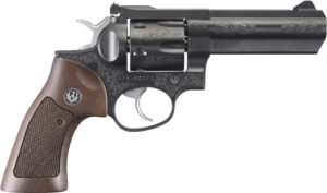 Ruger GP100 Deluxe 4" Engraved .357 Magnum Revolver
