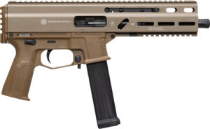 Grand Power Stribog SP10A3 10mm AR Pistol FDE 8"