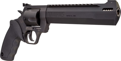 TAURUS RAGING HUNTER 454 CAS - 8 3/8" 5-SHOT BLUED RUBBER