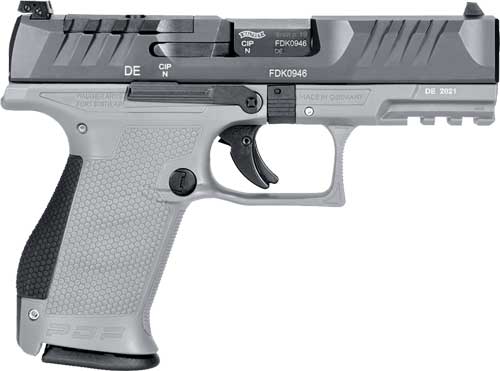 Walther PDP Compact 9mm Pistol - 15-Round Gray Frame