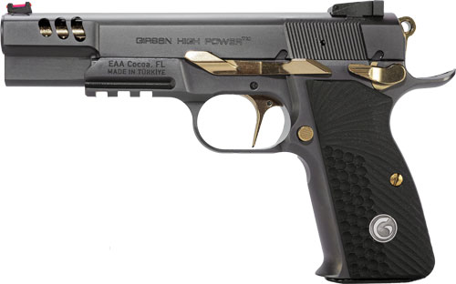 Girsan MCP35 Negotiator 9mm Pistol - Titanium/Gold Finish