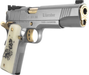 Girsan MC1911S Liberadore III 9mm Chrome/Gold Pistol