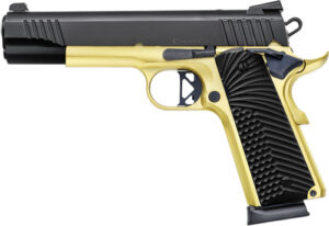 Chiappa 1911 Superior .45 ACP Pistol, Black & Gold, 5" Barrel