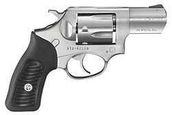 Ruger SP101 .38 Special+P Revolver - Stainless Steel
