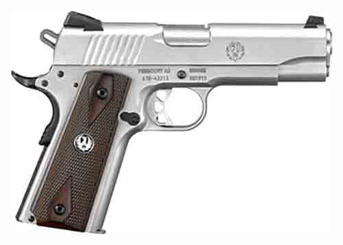 Ruger SR1911 Commander Stainless .45 ACP Pistol