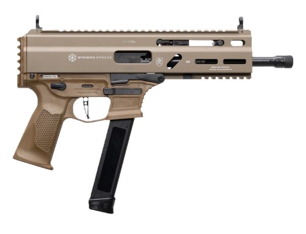 Grand Power Stribog SP9A3G 9mm 8" FDE Pistol