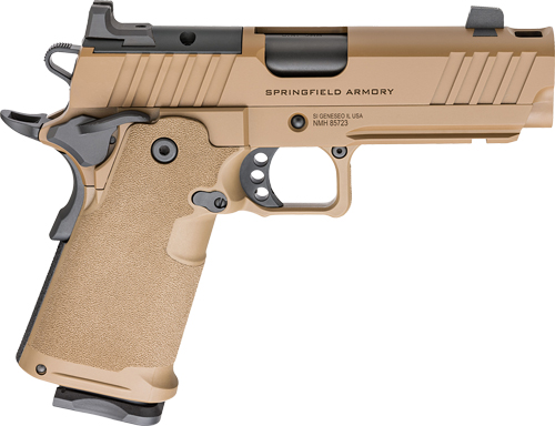 SPRINGFIELD 1911 DS PRODIGY - COMP 9MM 4.25" COY BRN 17/20RD