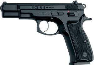 CZ 75-B 9mm Semi-Auto Pistol - Black Polycoat