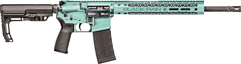 Black Rain SPEC+ Fusion 300BLK Rifle 16" Tiffany Blue