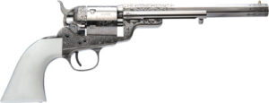 Cimarron 1851RM WB Hickok .38 Special Nickel Revolver