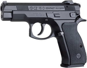 CZ 75-D PCR Compact 9mm Pistol with Decocker - 10 Round