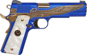 Iver Johnson Eagle Majestic 1911 .45 ACP Gold Pistol