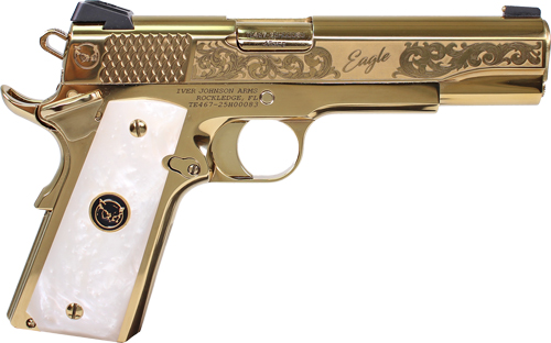 Iver Johnson Eagle Noble WP 1911 .45 ACP Gold Pistol