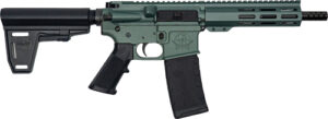 Great Lakes AR15 Pistol .223 Wylde 7.5" Charcoal Green