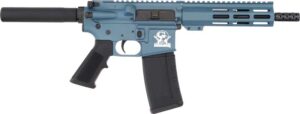Great Lakes AR15 Pistol .223 Wylde 7.5" Nitride Barrel Blue