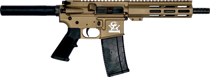 Great Lakes GLFA AR15 Pistol .223 Wylde 7.5" Bronze