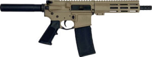 Great Lakes AR15 Pistol .223 Wylde 7.5" FDE